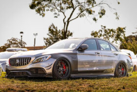 DarwinPRO 2015-2021 Mercedes Benz W205 C63 S AMG Sedan Carbon Fiber Fender - image 1