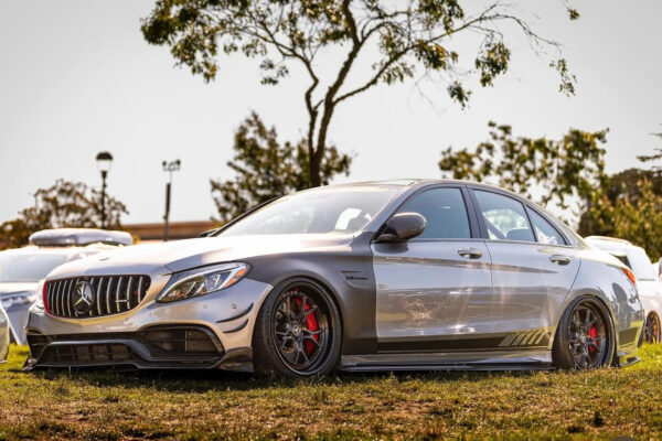 DarwinPRO 2015-2021 Mercedes Benz W205 C63 S AMG Sedan Carbon Fiber Fender