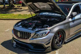 DarwinPRO 2015-2021 Mercedes Benz W205 C63 S AMG Sedan Carbon Fiber Fender - image 3