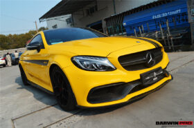 DarwinPRO 2015-2021 Mercedes Benz W205 C63 S AMG Sedan BKSS Style Carbon Fiber Front Lip - image 5