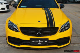 DarwinPRO 2015-2021 Mercedes Benz W205 C63 S AMG Sedan BKSS Style Carbon Fiber Front Lip - image 6