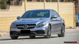 DarwinPRO 2015-2021 Mercedes Benz W205 C63 S AMG Sedan BKSS Style Carbon Fiber Front Lip - image 8