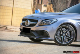 DarwinPRO 2015-2021 Mercedes Benz W205 C63 S AMG Sedan BKSS Style Carbon Fiber Front Lip - image 9