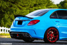 DarwinPRO 2015-2021 Mercedes Benz C-Class W205 Sedan RT Style Trunk Spoiler - image 2