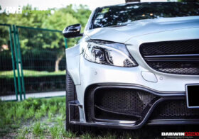 DarwinPRO 2015-2021 Mercedes Benz W205 C63 & S AMG Sedan IMP Performance Partial Carbon Fiber Full Body Kit - image 10