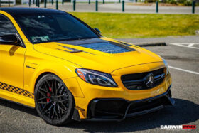 DarwinPRO 2015-2021 Mercedes Benz W205 C63 & S AMG IMP Performance Partial Carbon Fiber Hood - image 5