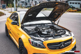 DarwinPRO 2015-2021 Mercedes Benz W205 C63 & S AMG IMP Performance Partial Carbon Fiber Hood - image 6