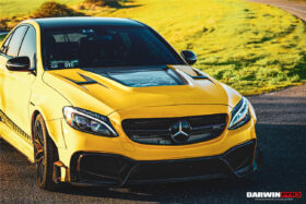 DarwinPRO 2015-2021 Mercedes Benz W205 C63 & S AMG IMP Performance Partial Carbon Fiber Hood - image 4