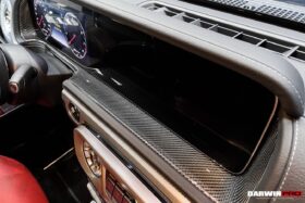 DarwinPro Aerodynamics DarwinPRO Benz G-Wagon W464 Dry Carbon Fiber Screen Surround Panel Replacement DarwinPRO (OE) Fits