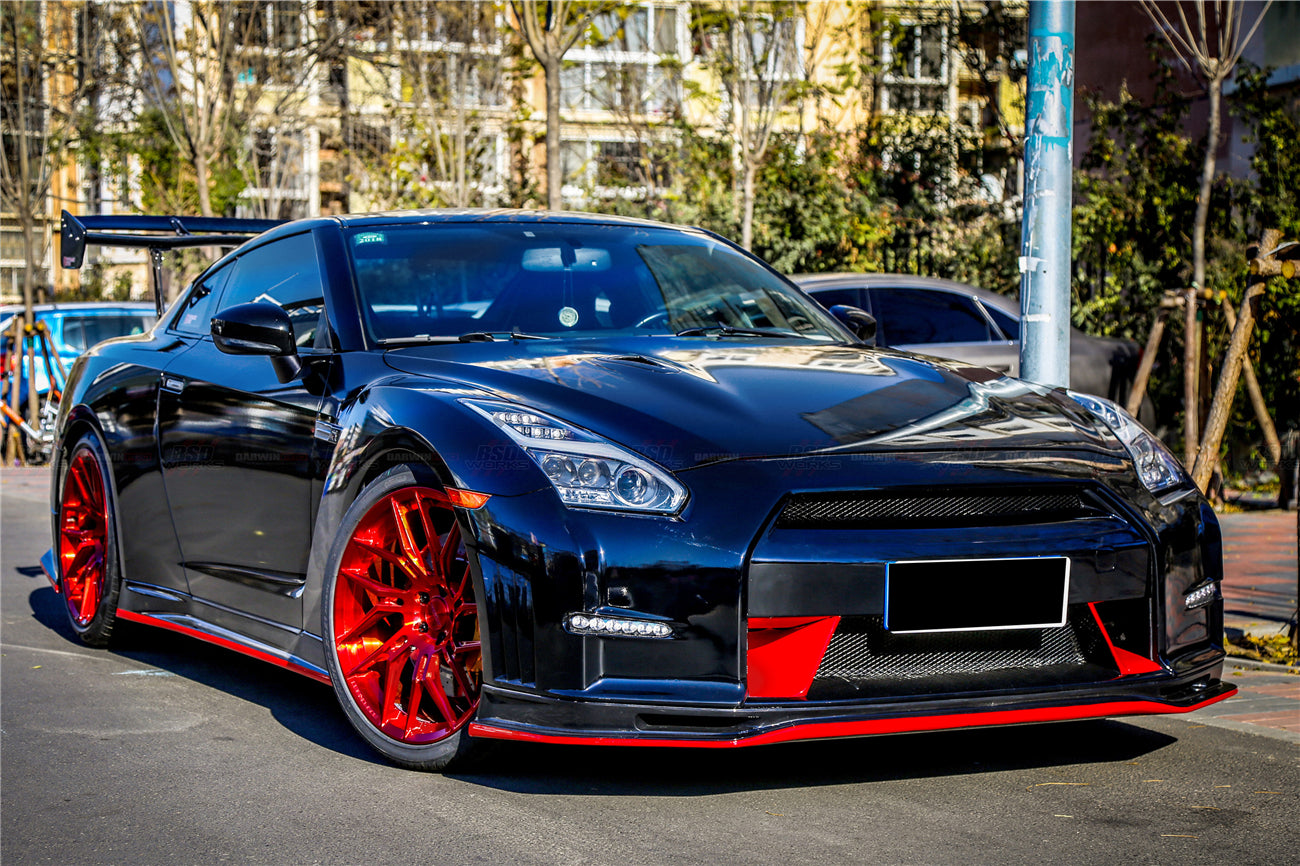 DarwinPro Aerodynamics DarwinPRO GTR R35 CBA DBA Ver15 NSM Style Part Carbon Fiber Full Body Kit