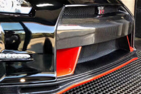 DarwinPro Aerodynamics DarwinPRO GTR R35 CBA DBA Ver15 NSM Style Partial Carbon Fiber Front Bumper - Image 10