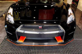DarwinPro Aerodynamics DarwinPRO GTR R35 CBA DBA Ver15 NSM Style Partial Carbon Fiber Front Bumper - Image 7