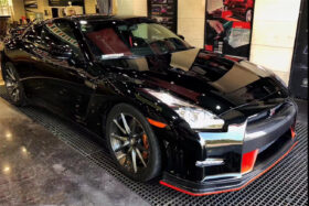 DarwinPro Aerodynamics DarwinPRO GTR R35 CBA DBA Ver15 NSM Style Partial Carbon Fiber Front Bumper - Image 9