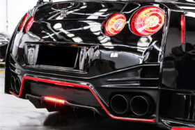DarwinPro Aerodynamics DarwinPRO GTR R35 DBA EBA BKSS Style Carbon Fiber Rear Diffuser Canards