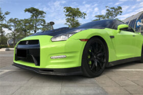 DarwinPro Aerodynamics DarwinPRO GTR R35 DBA NSM Style Partial Carbon Fiber Front Lip - Image 8