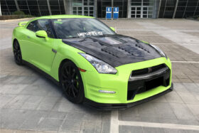 DarwinPro Aerodynamics DarwinPRO GTR R35 DBA NSM Style Partial Carbon Fiber Front Lip - Image 5