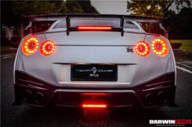DarwinPro Aerodynamics DarwinPRO GTR R35 CBA DBA EBA NSM Style Carbon Fiber Trunk Spoiler Wing - Image 6