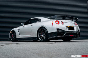 DarwinPRO 2008-2023 Nissan GTR R35 CBA DBA EBA NSM Style Partial Carbon Fiber Rear Bumper - image 4