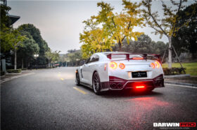 DarwinPRO 2008-2023 Nissan GTR R35 CBA DBA EBA NSM Style Partial Carbon Fiber Rear Bumper - image 9