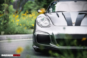 DarwinPRO 2009-2012 Porsche Cayman Boxster 987.2 GT3 Style Partial Carbon Fiber Full Body Kit - image 3