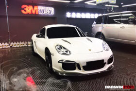 DarwinPRO 2009-2012 Porsche Cayman Boxster 987.2 GT3 Style Partial Carbon Fiber Full Body Kit - image 8