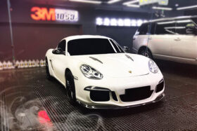 DarwinPRO 2009-2012 Porsche Cayman Boxster 987.2 GT3 Style Partial Carbon Fiber Full Body Kit - image 9