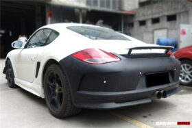 DarwinPRO 2009-2012 Porsche Cayman 987.2 GT3 Style Rear Bumper - image 4