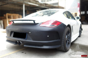 DarwinPRO 2009-2012 Porsche Cayman 987.2 GT3 Style Rear Bumper - image 6