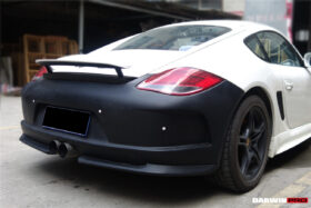 DarwinPRO 2009-2012 Porsche Cayman 987.2 GT3 Style Rear Bumper - image 9