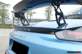 DarwinPro Aerodynamics DarwinPRO 718 Cayman And Boxster BKSS Style Carbon Fiber Rear Trim - Image 2