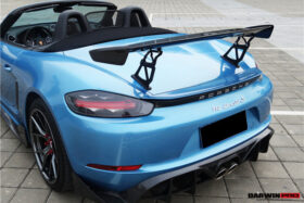 DarwinPro Aerodynamics DarwinPRO 718 Cayman And Boxster BKSS Style Carbon Fiber Rear Trim - Image 3