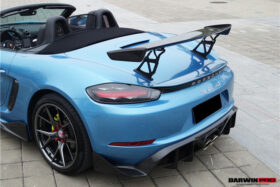 DarwinPro Aerodynamics DarwinPRO 718 Cayman And Boxster BKSS Style Carbon Fiber Rear Trim - Image 4