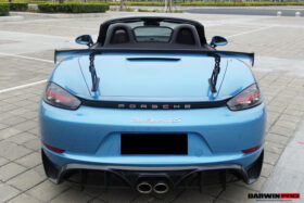 DarwinPro Aerodynamics DarwinPRO 718 Cayman And Boxster BKSS Style Carbon Fiber Rear Trim - Image 5