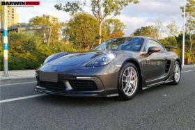 DarwinPro Aerodynamics DarwinPRO 718 Cayman And Boxster Carbon Fiber Side Air Vents - Image 8