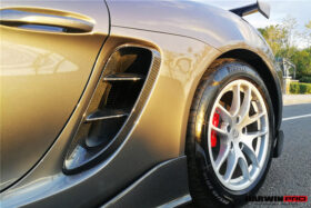 DarwinPro Aerodynamics DarwinPRO 718 Cayman And Boxster Carbon Fiber Side Air Vents - Image 9