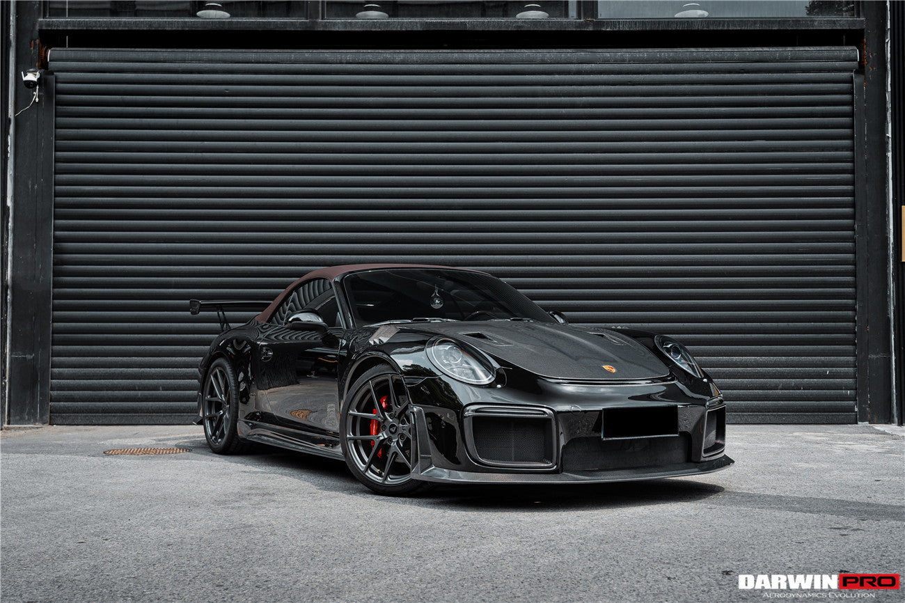 DarwinPro Aerodynamics DarwinPRO 911 991.1 Carrera S Targa 4 4S GT3 Convert GT2RS Style Partial Carbon Fiber Fender - Image 2