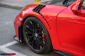 DarwinPro Aerodynamics DarwinPRO 911 991.2 Carrera Targa 4 4S GT3 Convert GT2RS Style Partial Carbon Fiber Fender - Image 6