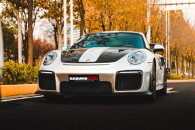 DarwinPro Aerodynamics DarwinPRO 991 Carrera S & Targa 4 & 4s & GT3 Convert GT2RS Style Carbon Fiber Hood -