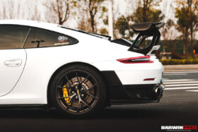 DarwinPro Aerodynamics DarwinPRO 911 991.1 Carrera S GT2RS Style Rear Bumper ( Need Change 991.2 Tailight) - Image 3