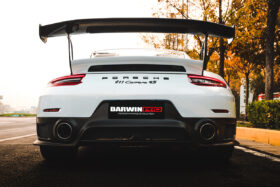 DarwinPro Aerodynamics DarwinPRO 911 991.1 Carrera S GT2RS Style Rear Bumper ( Need Change 991.2 Tailight) - Image 4