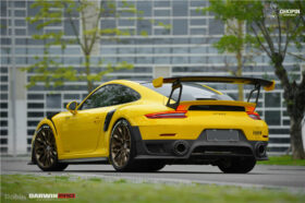 DarwinPro Aerodynamics DarwinPRO 911 991.1 Partial Carbon Fiber Trunk Spoiler Wing DarwinPRO (GT2RS Style) Fits Carrera, S,