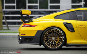 DarwinPro Aerodynamics DarwinPRO 911 991.1 Partial Carbon Fiber Trunk Spoiler Wing DarwinPRO (GT2RS Style) Fits Carrera, S,