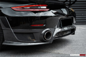 DarwinPRO 2012-2015 Porsche 911 991.1 Carrera S GT2RS Style Rear Bumper ( DONT Need Change 991.2 Tailight) - image 6