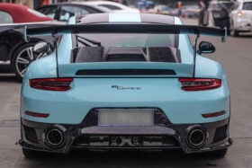 DarwinPro Aerodynamics DarwinPRO 911 991.2 Carrera & S GT2RS Style Partial Carbon Fiber Rear Bumper