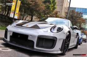 DarwinPro Aerodynamics DarwinPRO 911 991.2 Carrera S GT2RS-Style GT2RS Carbon Fiber Side Skirts - Image 6