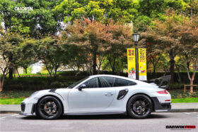 DarwinPro Aerodynamics DarwinPRO 911 991.2 Carrera S GT2RS-Style GT2RS Carbon Fiber Side Skirts - Image 8
