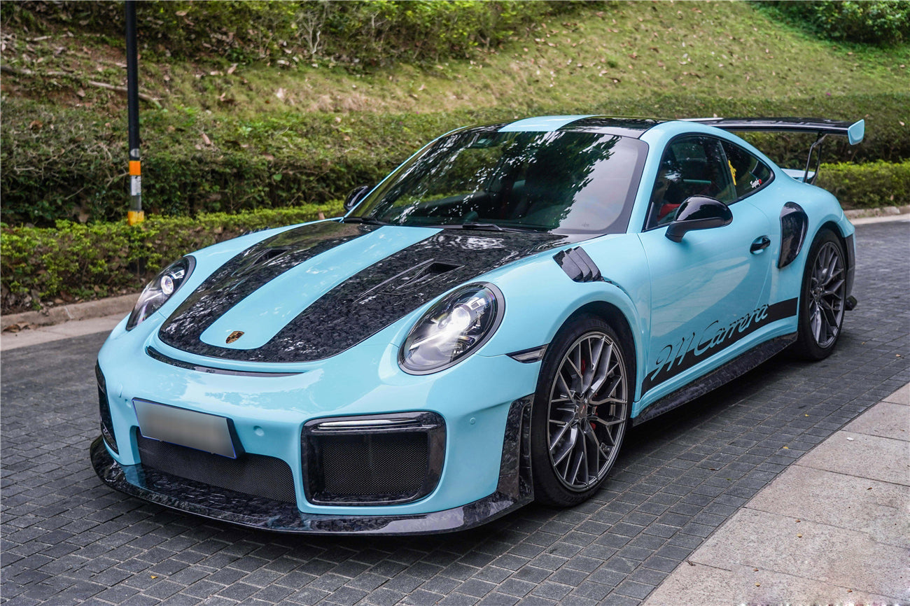 DarwinPro Aerodynamics DarwinPRO 911 991.2 Carrera & Targa 4 & 4S & GT3 Convert GT2RS Style Partial Carbon Fiber