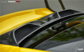 DarwinPro Aerodynamics DarwinPRO 911 991.1 Partial Carbon Fiber Trunk Spoiler Wing DarwinPRO (GT2RS Style) Fits Carrera, S,