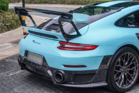 DarwinPro Aerodynamics DarwinPRO 911 991.2 Partial Carbon Fiber Trunk Spoiler Wing DarwinPRO (GT2RS Style) Fits Carrera, S,