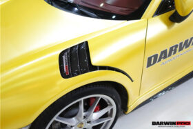 DarwinPro Aerodynamics DarwinPRO 911 991.1 2C 4C GT3 Convert GT3RS Style Partial Carbon Fiber Fender (Fits Carrera, Targa S,